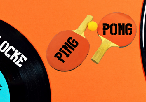 Ping Pong in der Glocke